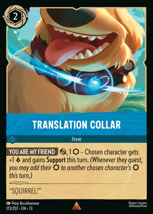 Collare Traduttore Card Front