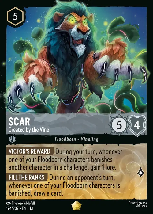 Scar - Creato dal Viticcio Card Front