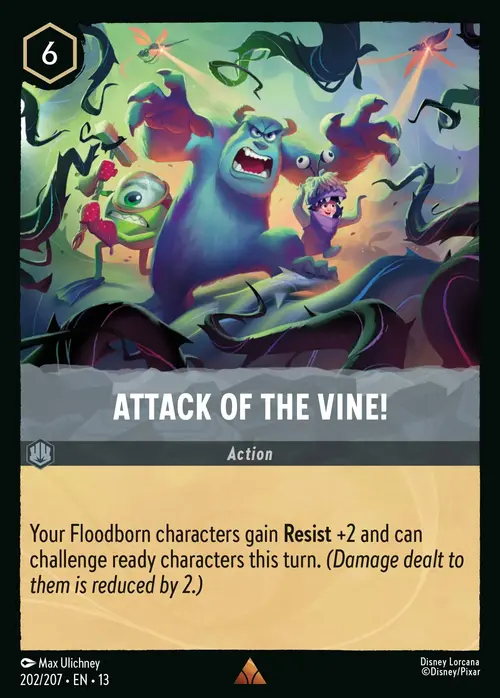 Attack of the Vine! Card Front