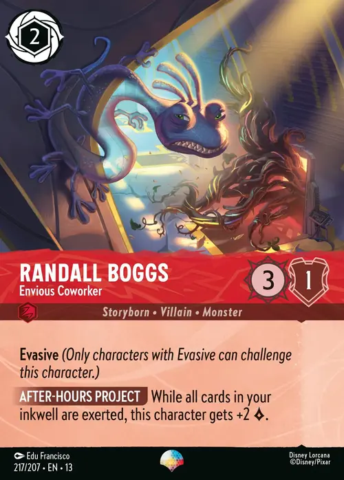 Randall Boggs - Envious Coworker Frente
