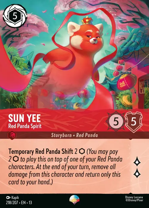 Sun Yee - Red Panda Spirit Frente