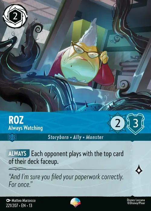 Roz - Always Watching Frente
