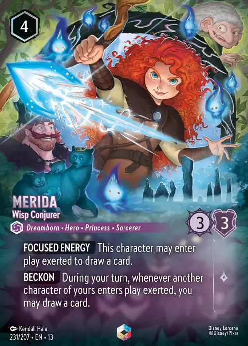 Merida - Wisp Conjurer Card Front