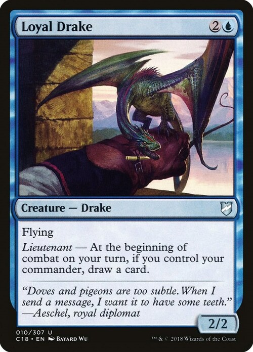 Loyal Drake Card Front