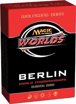 WCD 2003: Wolfgang Eder's Deck