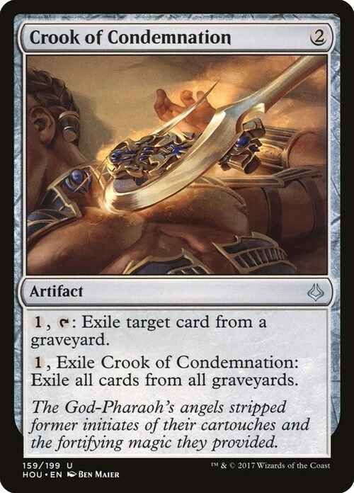 Crook of Condemnation Card Front