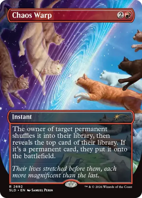 Chaos Warp Card Front