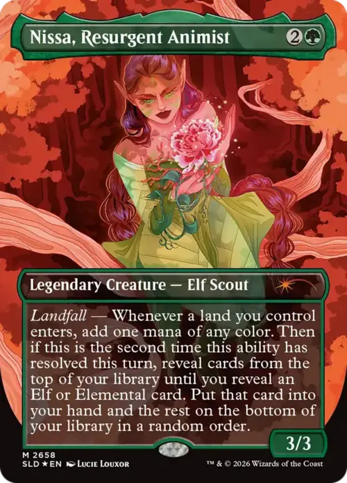 Nissa, animista renaciente Frente