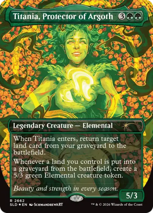 Titania, Protector of Argoth Card Front