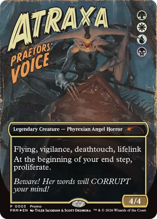 Atraxa, Praetors' Voice Card Front
