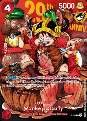 Monkey.D.Luffy · Non-Foil| 29th Anniversary Edition P-159