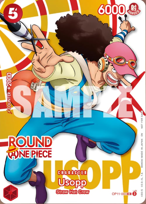Usopp Card Front