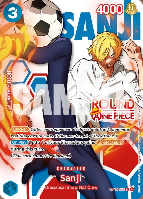 Sanji Card Front
