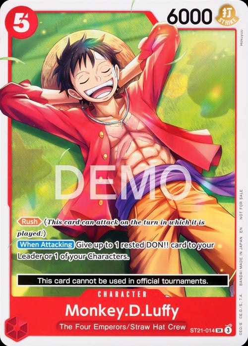 Monkey.D.Luffy Frente