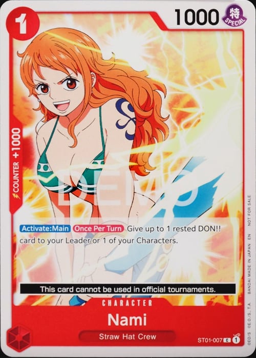 Nami Card Front