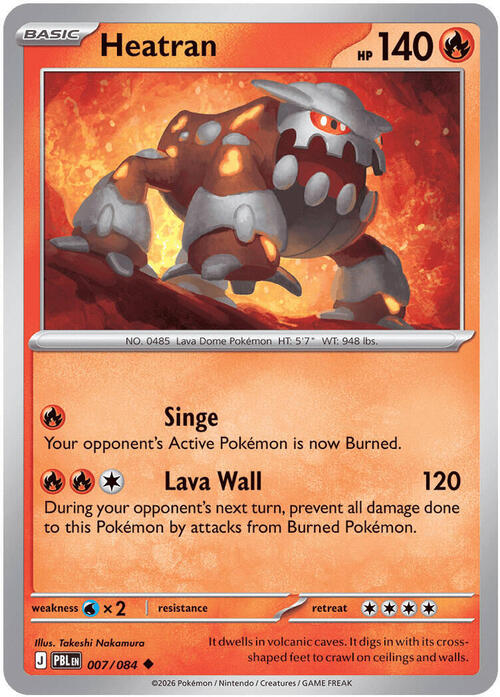 Heatran [Steelworks | Steel Tackle] Frente
