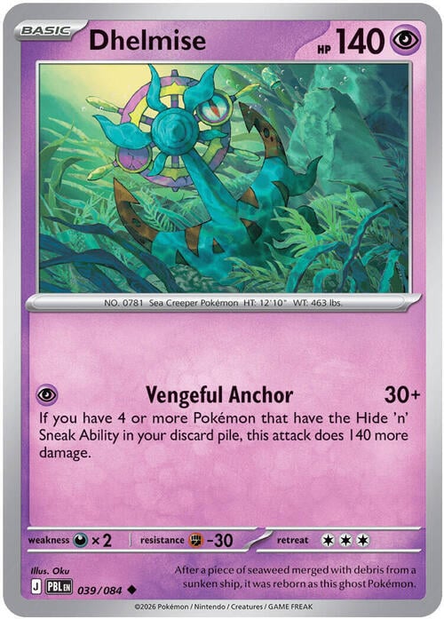Dhelmise Card Front
