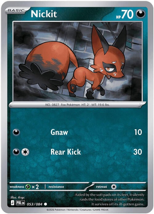 Nickit [Istigazione] Card Front