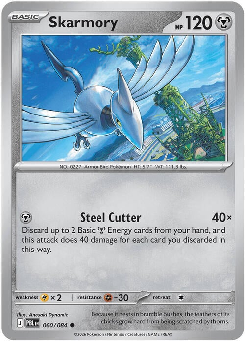 Skarmory Card Front