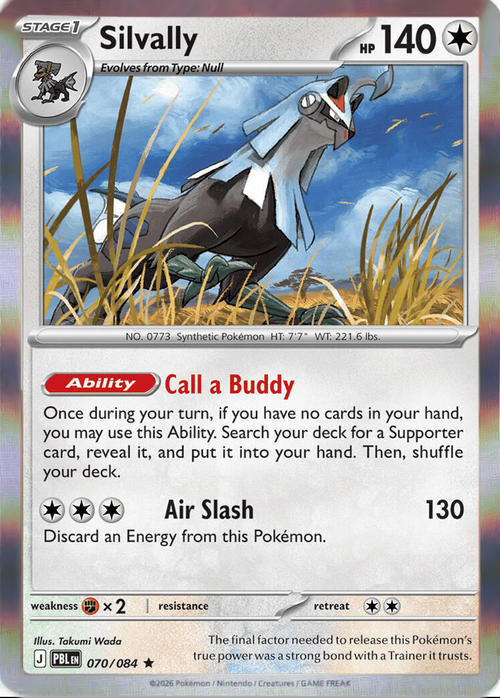 Silvally Card Front
