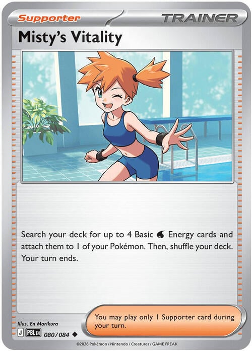 Misty's Vitality Card Front