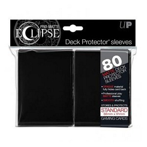 80 Ultra Pro Pro-Matte Eclipse Sleeves (Black)