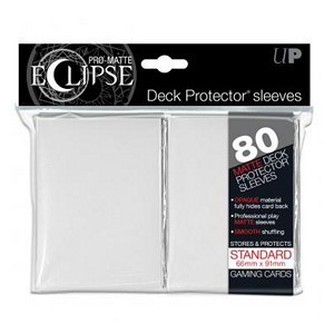 80 Ultra Pro Pro-Matte Eclipse Sleeves (White)