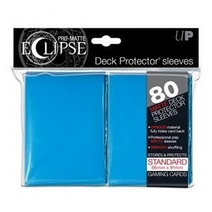 80 Ultra Pro Pro-Matte Eclipse Sleeves (Light Blue)