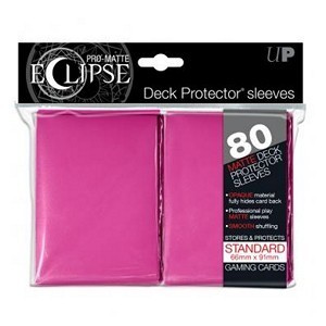 80 Ultra Pro Pro-Matte Eclipse Sleeves (Pink)