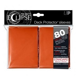 80 Ultra Pro Pro-Matte Eclipse Sleeves (Orange)