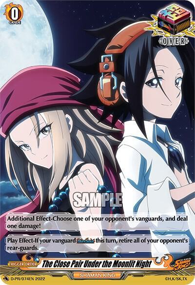 The Close Pair Under the Moonlit Night [D Format] Card Front