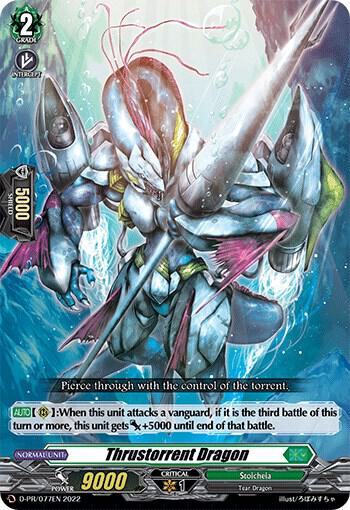 Thrustorrent Dragon Card Front