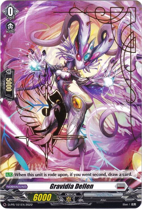 Gravidia Dellen Card Front
