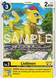 Liollmon · Welcome Tamers Pack Vol.2 ST23-02