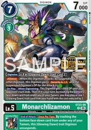 Monarchlizamon · Welcome Tamers Pack Vol.2 ST23-08