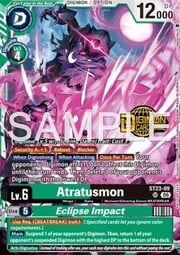 Atratusmon // Eclipse Impact · Welcome Tamers Pack Vol.2 ST23-09