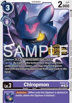 Chiropmon Card Front