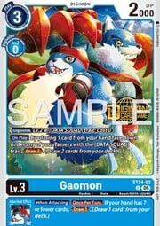 Gaomon · Welcome Tamers Pack Vol.2 ST24-02