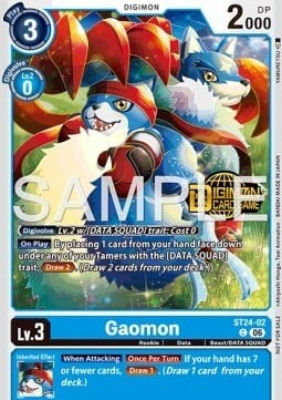 Gaomon Card Front