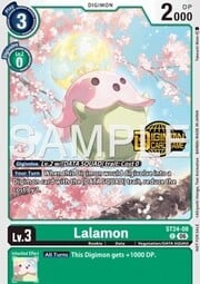 Lalamon · Welcome Tamers Pack Vol.2 ST24-08