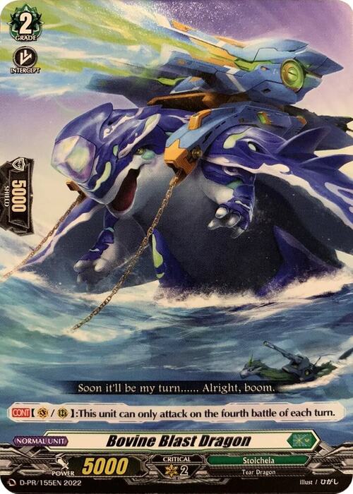 Bovine Blast Dragon Card Front