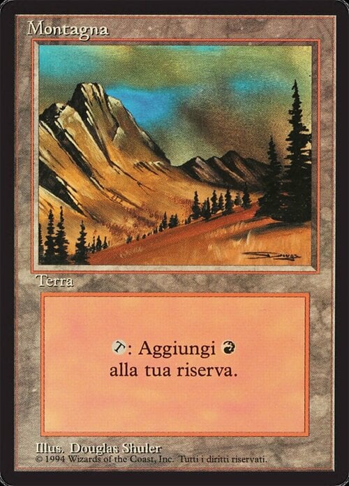 Mountain Card Front
