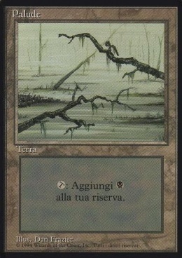 Swamp Card Front
