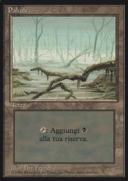 Swamp Card Front