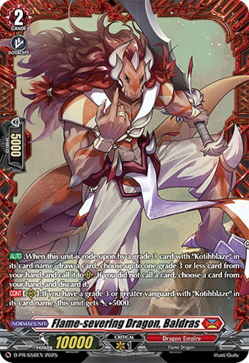Flame-severing Dragon, Baldras Frente