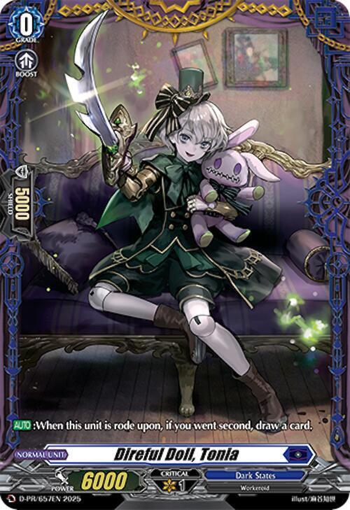 Direful Doll, Tonia Card Front