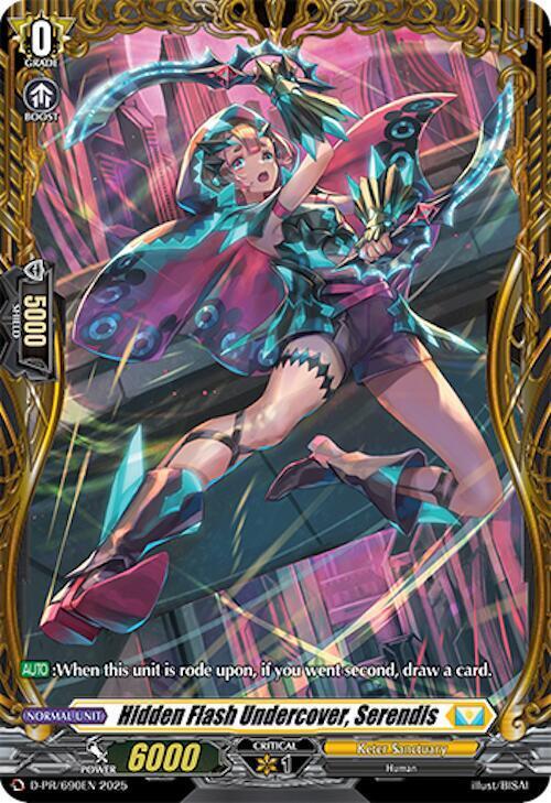 Hidden Flash Undercover, Serendis Card Front