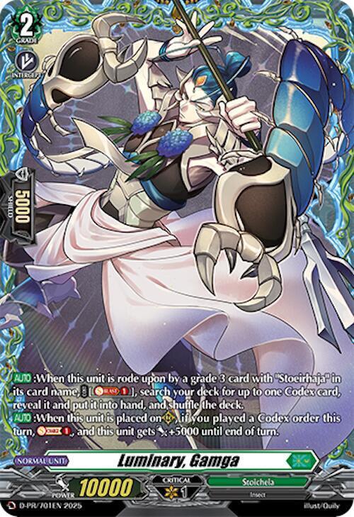 Luminary, Gamga Card Front