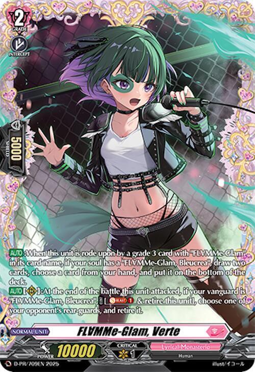 FLMMe-Glam, Verte Card Front