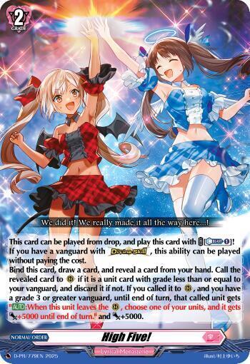 High Five! Card Front